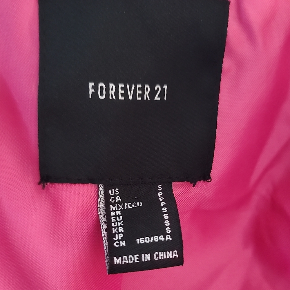 Forever 21 Pink Teddy Jacket - Picture 9 of 9